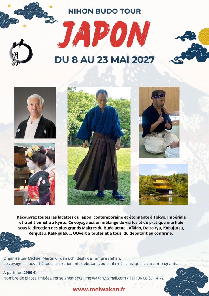 AIKIDO CLUB MONTMELIAN NIHON BUDO TOUR MICKAËL MARTIN  